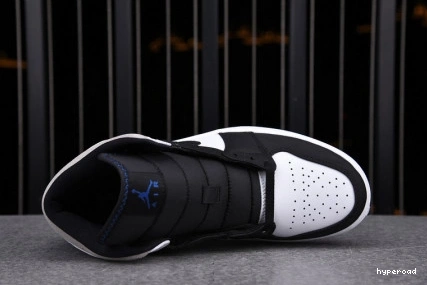 Hyperoad AIR JORDAN BLACK 1 SE MID TOE' 'ROYAL 0714